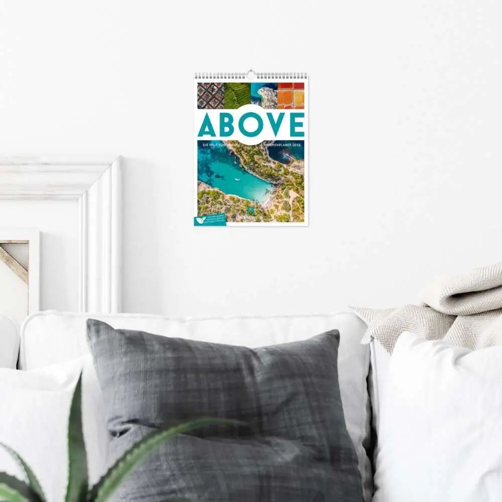 Bild: 9783838436234 | Above Wochenplaner Luftbild-Kalender 2026 | Ackermann Kunstverlag GmbH
