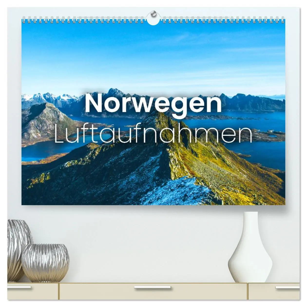 Cover: 9783457416334 | Norwegen Luftaufnahmen (hochwertiger Premium Wandkalender 2026 DIN...