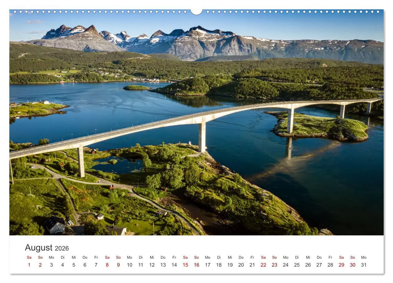 Bild: 9783457416334 | Norwegen Luftaufnahmen (hochwertiger Premium Wandkalender 2026 DIN...