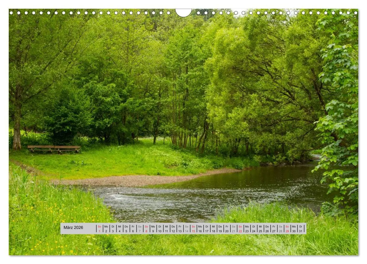 Bild: 9783516056334 | Perlen des Westerwaldes (Wandkalender 2026 DIN A3 quer), CALVENDO...