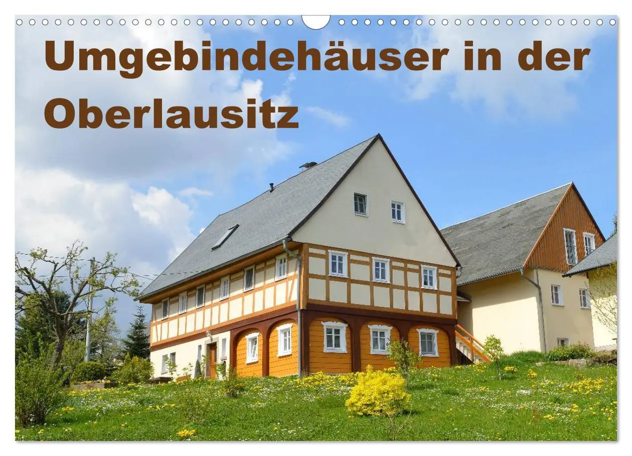 Cover: 9783516126334 | Umgebindehäuser in der Oberlausitz (Wandkalender 2026 DIN A3 quer),...