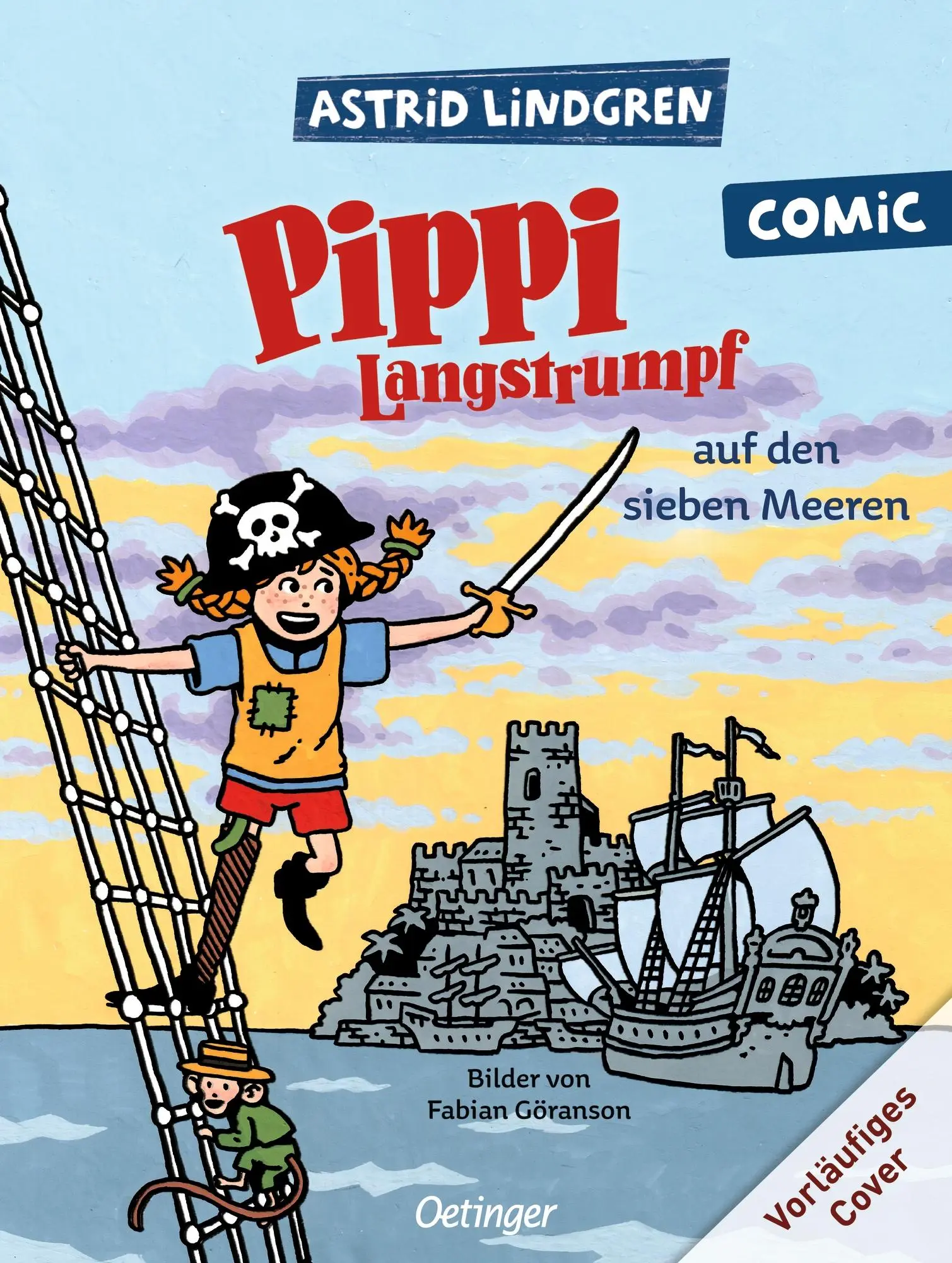 Cover: 9783751206334 | Pippi auf den sieben Meeren | Comic | Astrid Lindgren | Buch | 128 S.