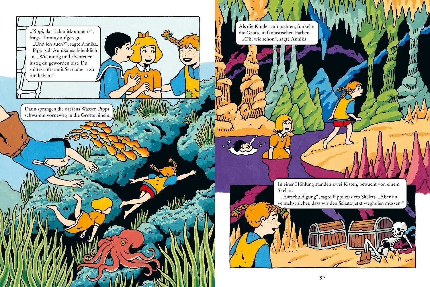 Bild: 9783751206334 | Pippi auf den sieben Meeren | Comic | Astrid Lindgren | Buch | 112 S.