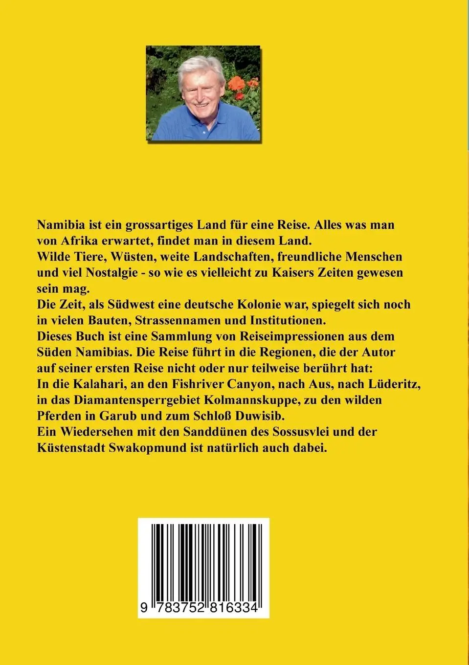 Rückseite: 9783752816334 | Sossusvlei und Fishriver-Canyon | Unterwegs im Süden Namibias | Buch