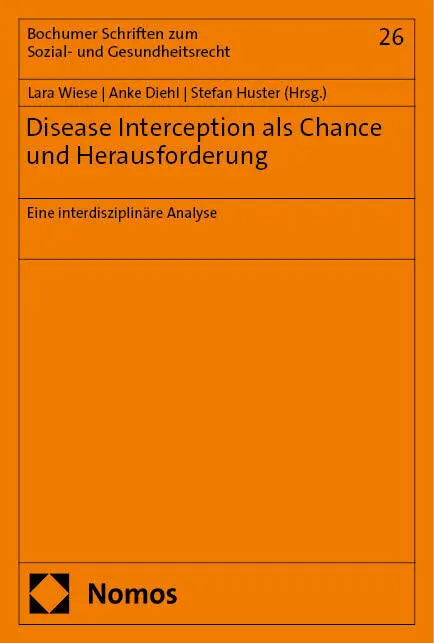 Cover: 9783756016334 | Disease Interception als Chance und Herausforderung | Wiese (u. a.)