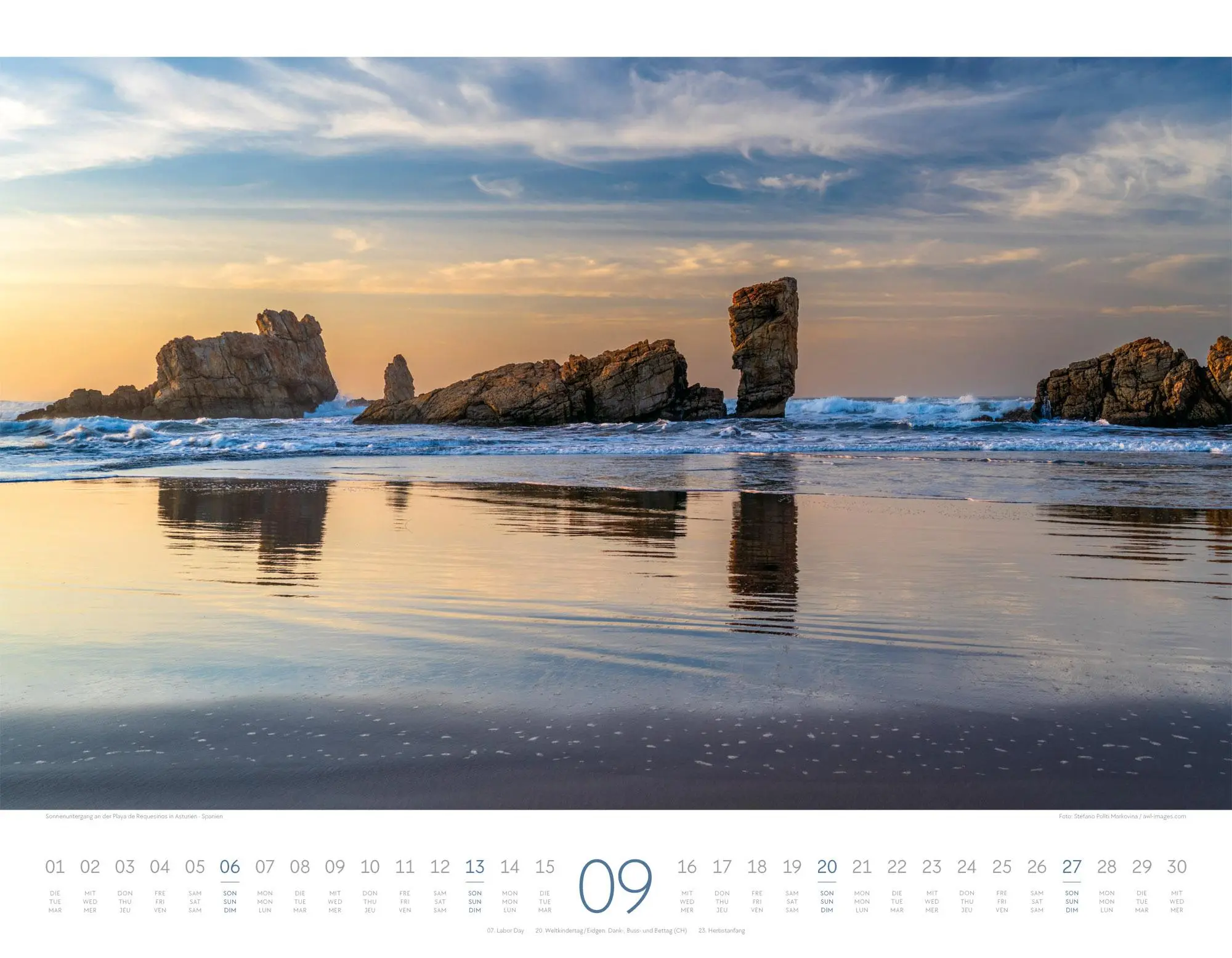 Bild: 9783838426334 | Geheime Paradiese Kalender 2026 | Ackermann Kunstverlag GmbH | 14 S.