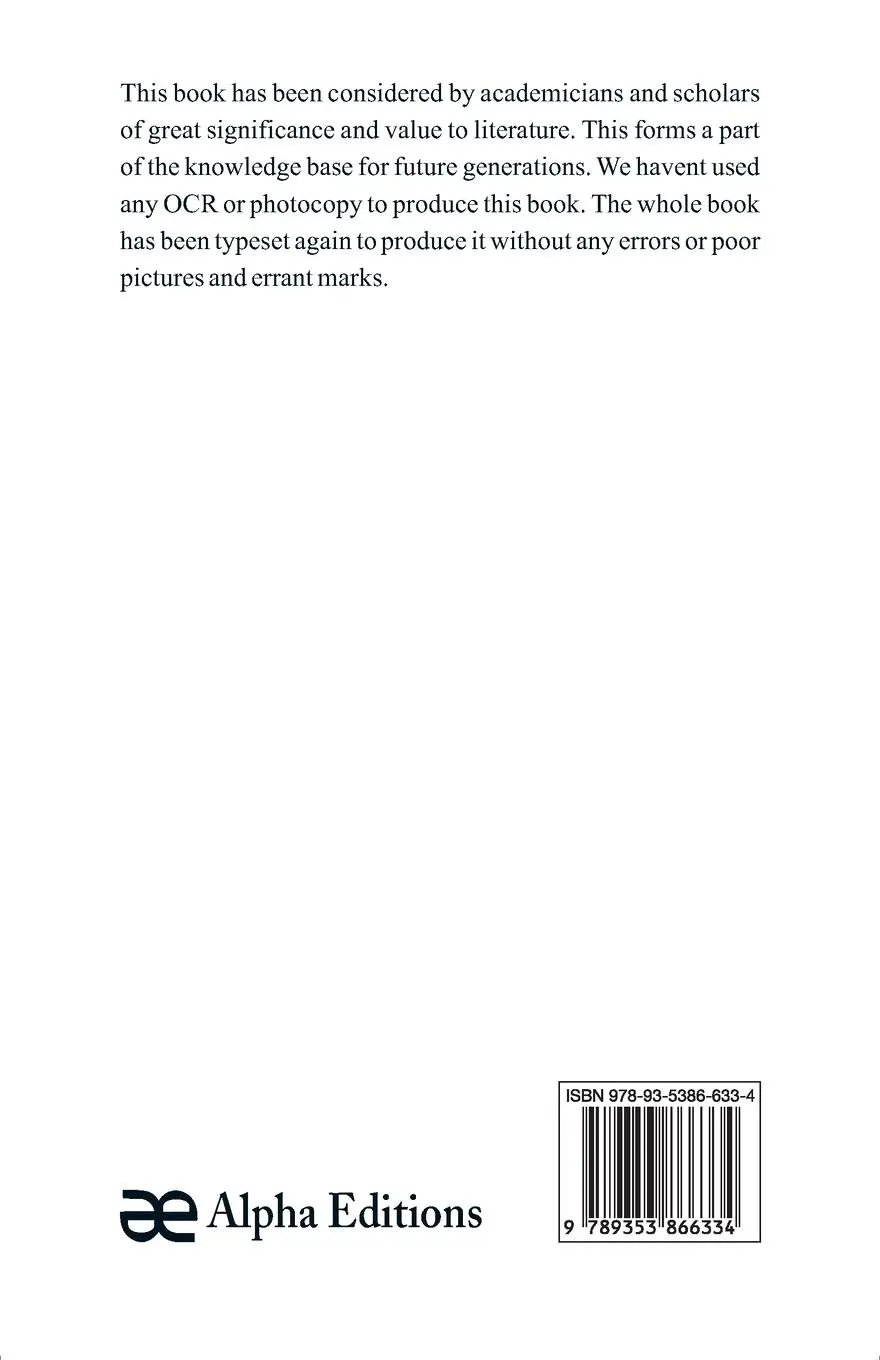 Rückseite: 9789353866334 | The Oera Linda book, from a manuscript of the thirteenth century