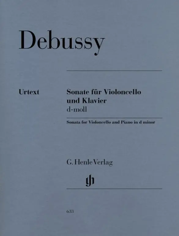 Cover: 9790201806334 | Debussy, Claude - Violoncellosonate d-moll | Claude Debussy | Buch