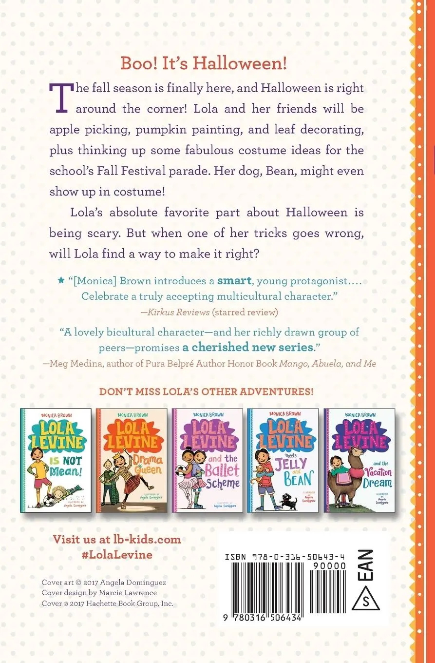 Rückseite: 9780316506434 | Lola Levine and the Halloween Scream | Monica Brown | Taschenbuch