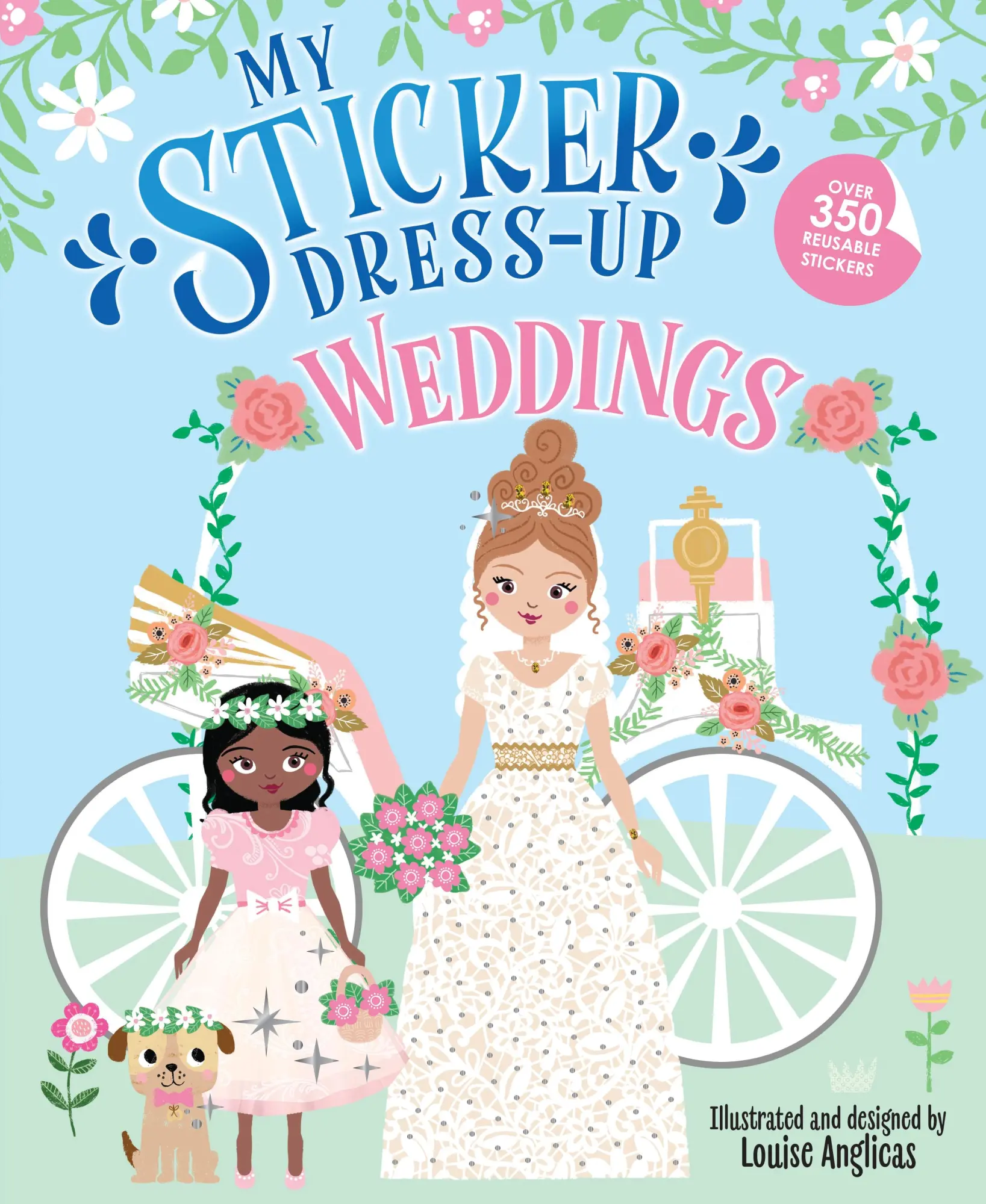 Cover: 9781728276434 | My Sticker Dress-Up: Weddings | Louise Anglicas | Taschenbuch | 2023