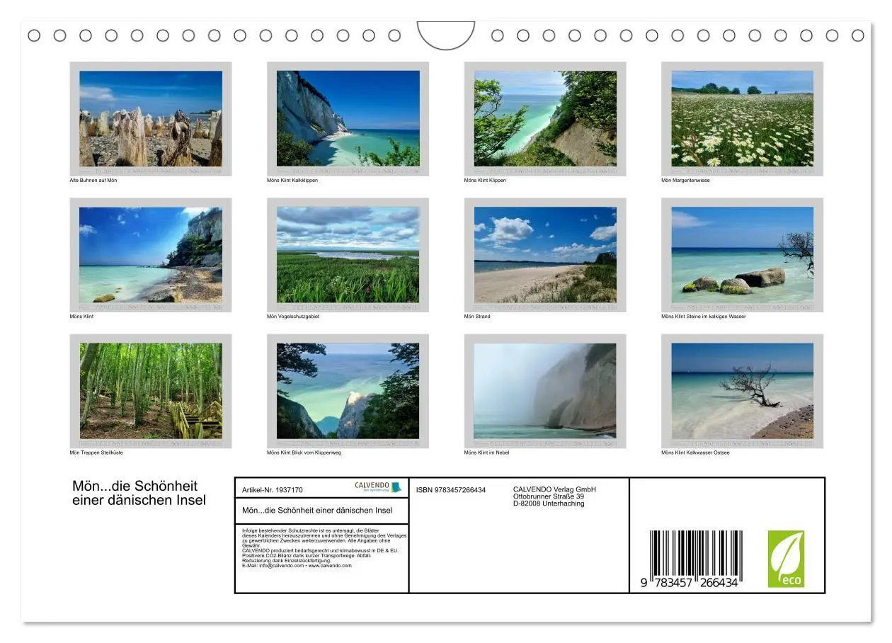 Bild: 9783457266434 | Mön...die Schönheit einer dänischen Insel (Wandkalender 2026 DIN A4...