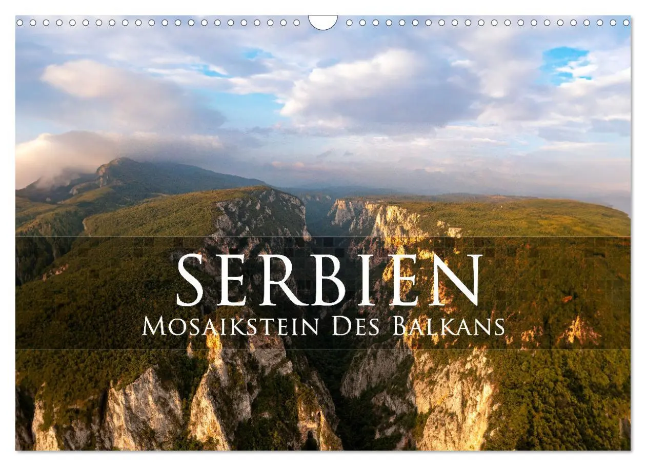 Cover: 9783457406434 | Serbien - Mosaikstein des Balkans (Wandkalender 2026 DIN A3 quer),...