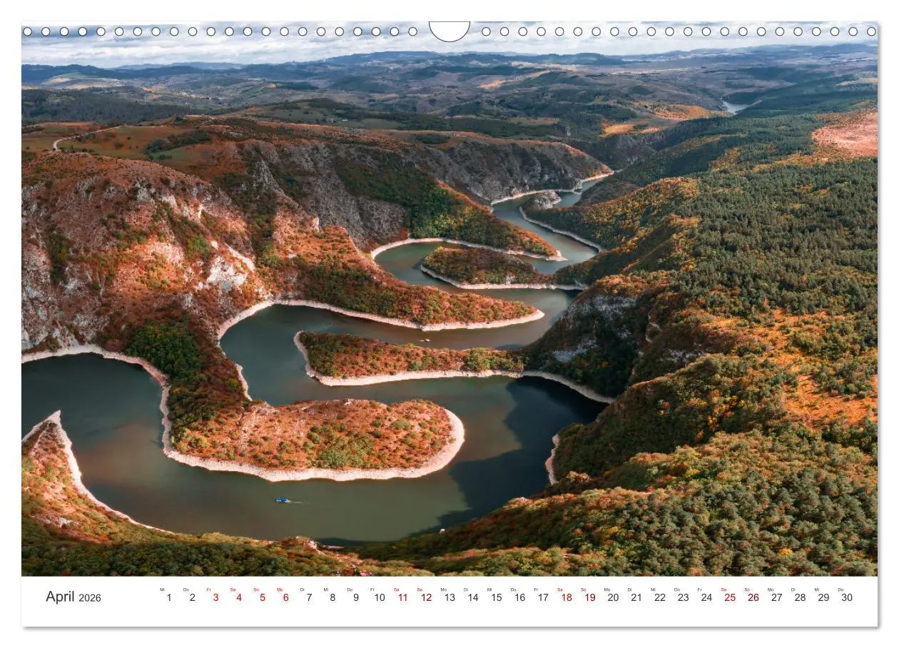 Bild: 9783457406434 | Serbien - Mosaikstein des Balkans (Wandkalender 2026 DIN A3 quer),...