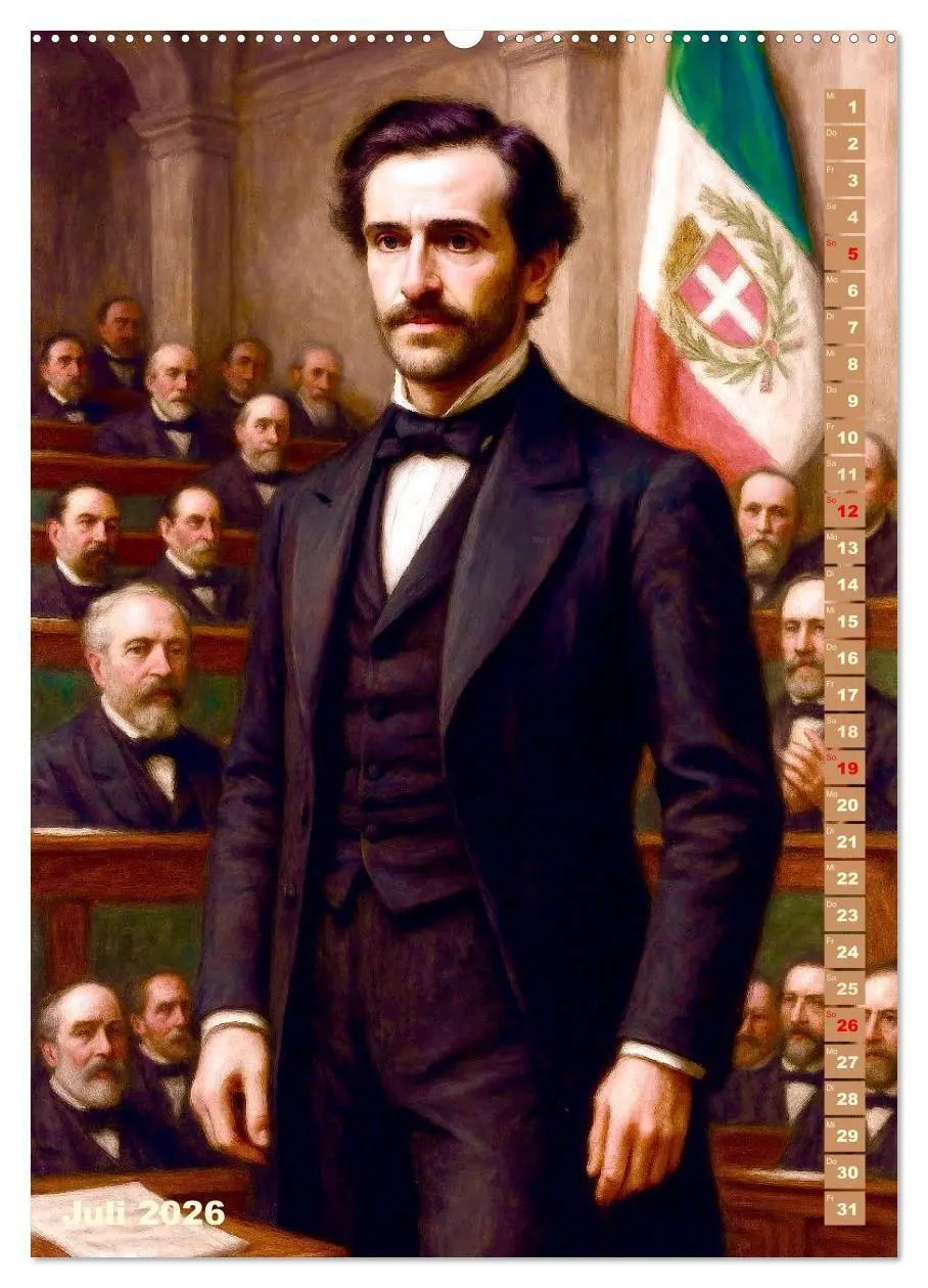 Bild: 9783516666434 | Giuseppe Verdi (Wandkalender 2026 DIN A2 hoch), CALVENDO...