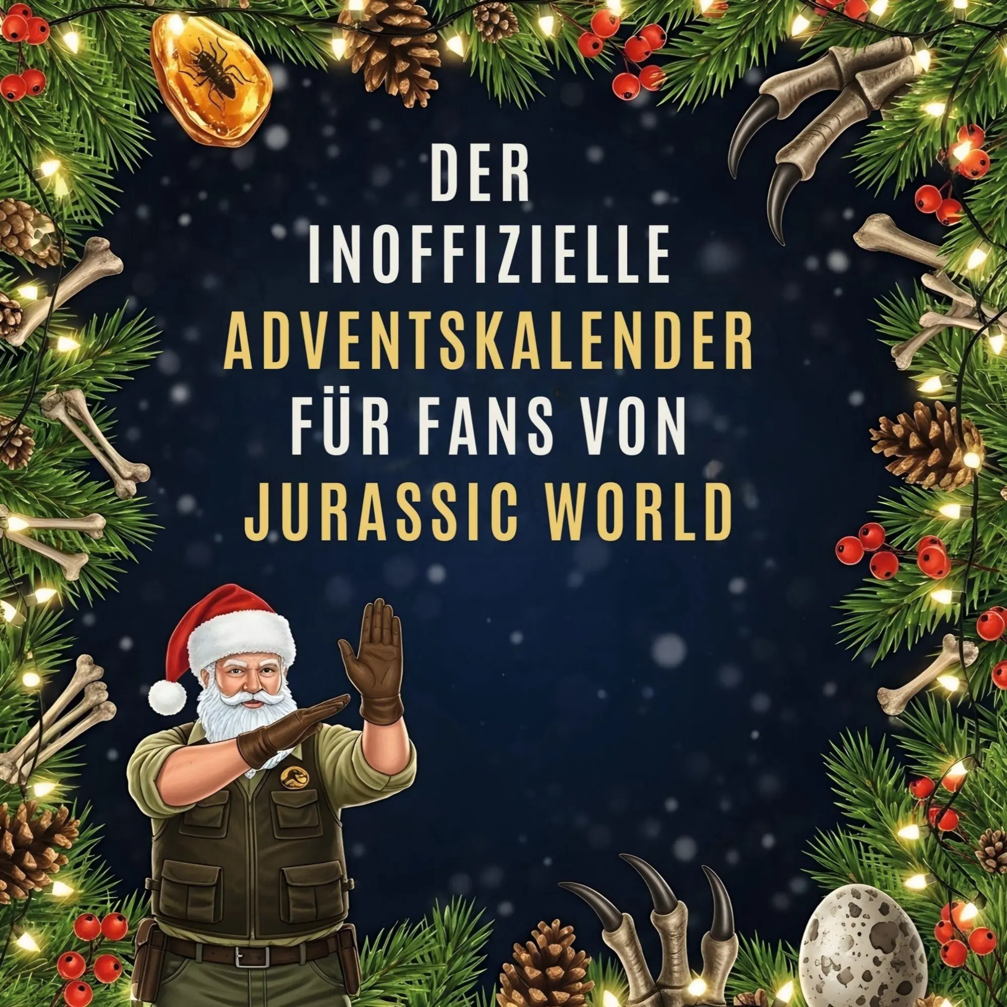 Cover: 9783695316434 | Der inoffizielle Adventskalender für Fans von Jurassic World | Lehmann