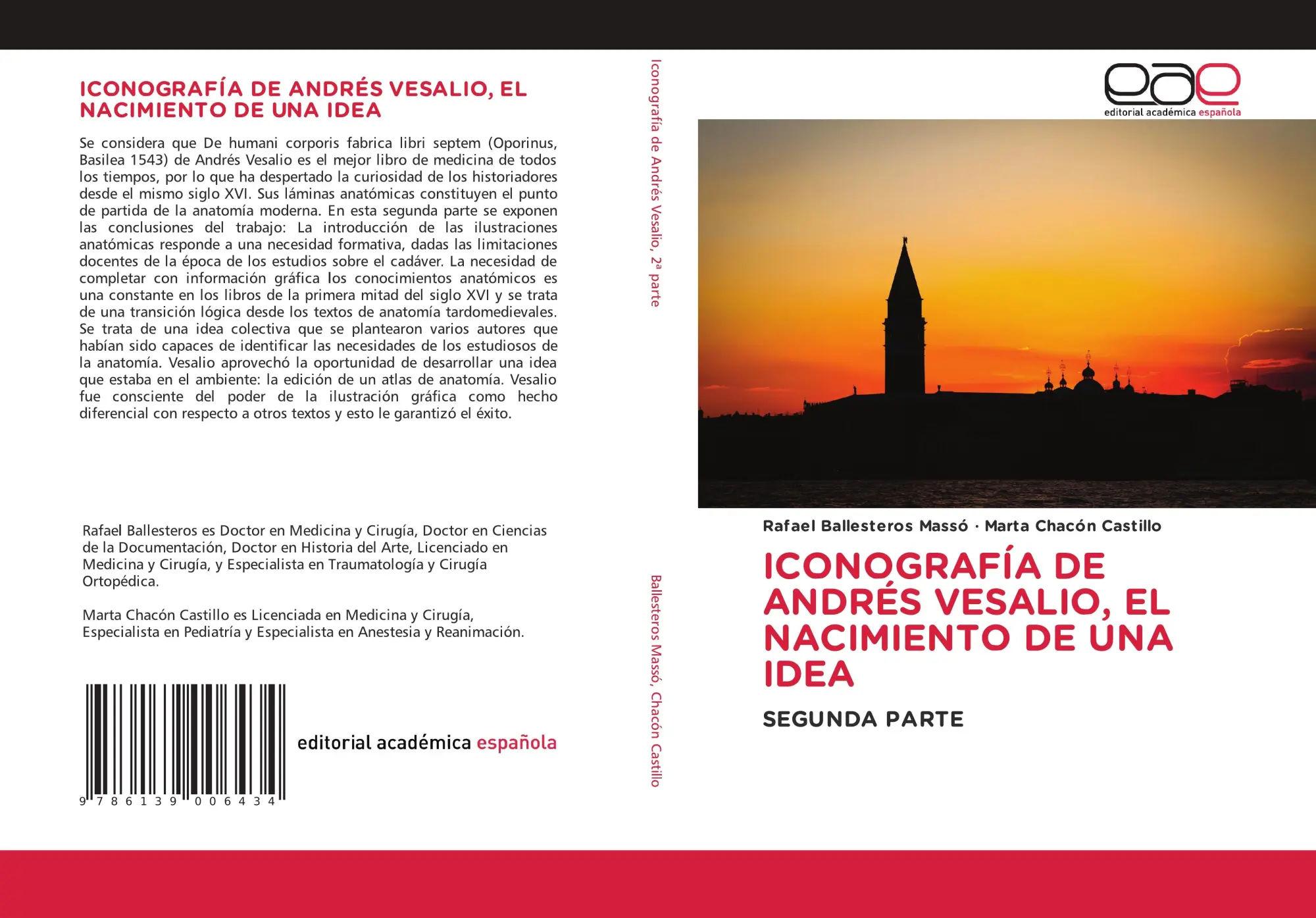 Cover: 9786139006434 | ICONOGRAFÍA DE ANDRÉS VESALIO, EL NACIMIENTO DE UNA IDEA | Taschenbuch