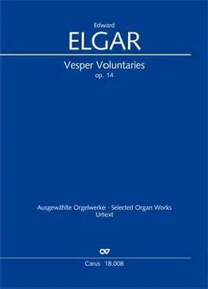 Cover: 9790007166434 | Vesper Voluntaries | Op. 14 | Edward Elgar | Buch | 2015