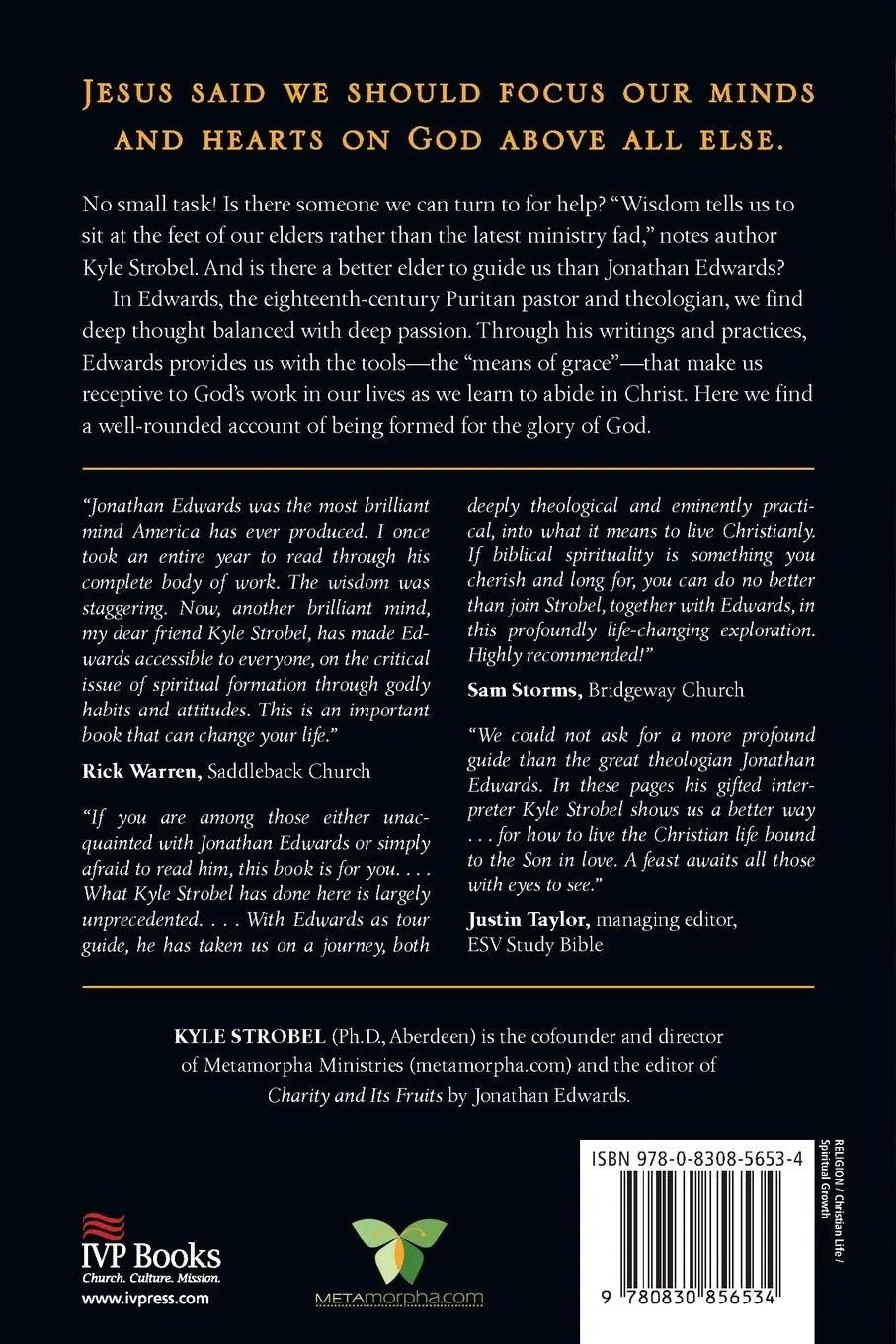 Rückseite: 9780830856534 | Formed for the Glory of God | Kyle C. Strobel | Taschenbuch | Englisch
