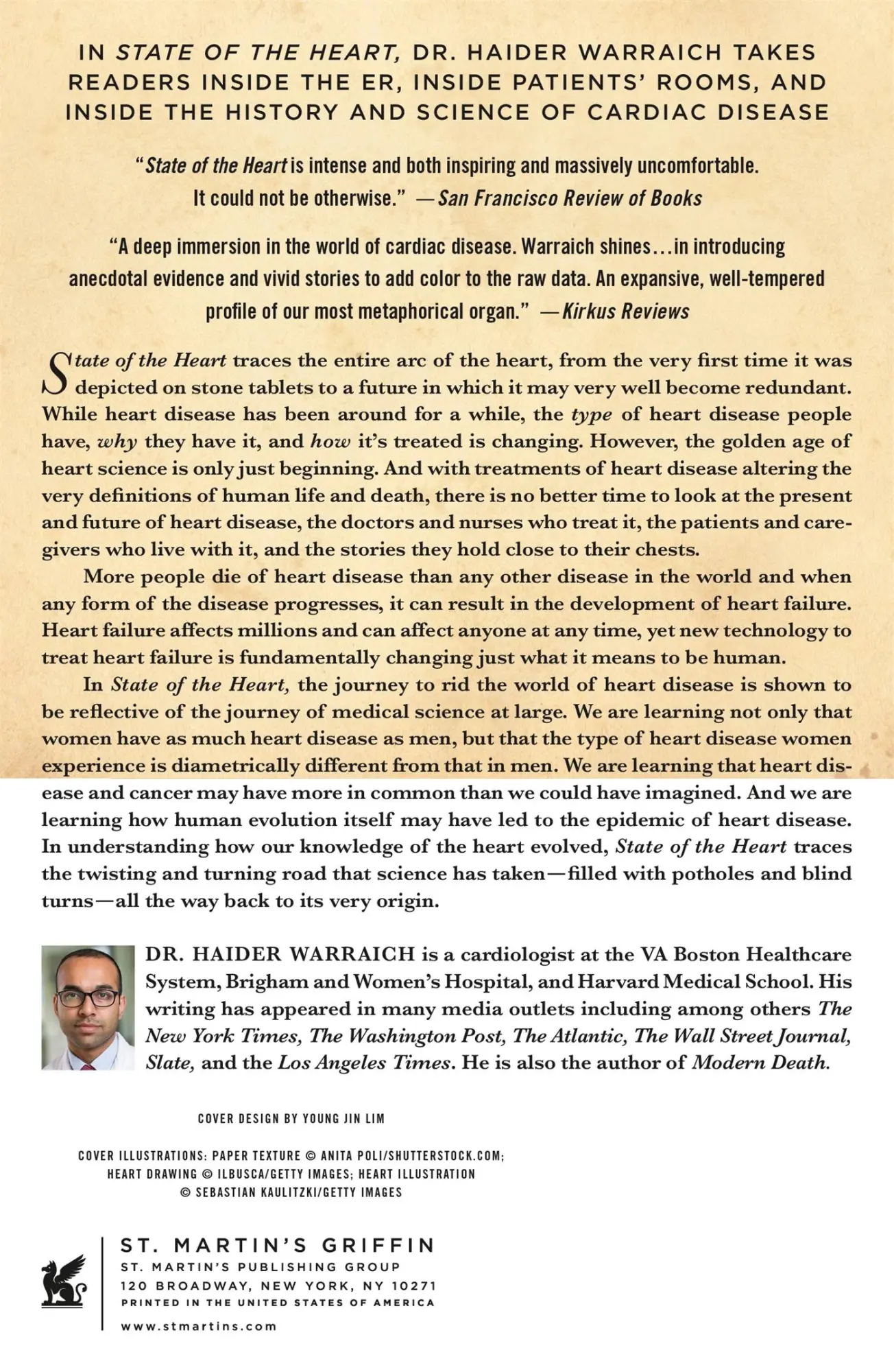 Rückseite: 9781250756534 | State of the Heart | Haider Warraich | Taschenbuch | Englisch | 2020