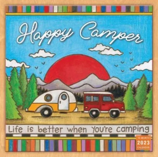 Cover: 9781531916534 | HAPPY CAMPER | Kathy Phillips | Taschenbuch | WALL 16 MONTH | Englisch