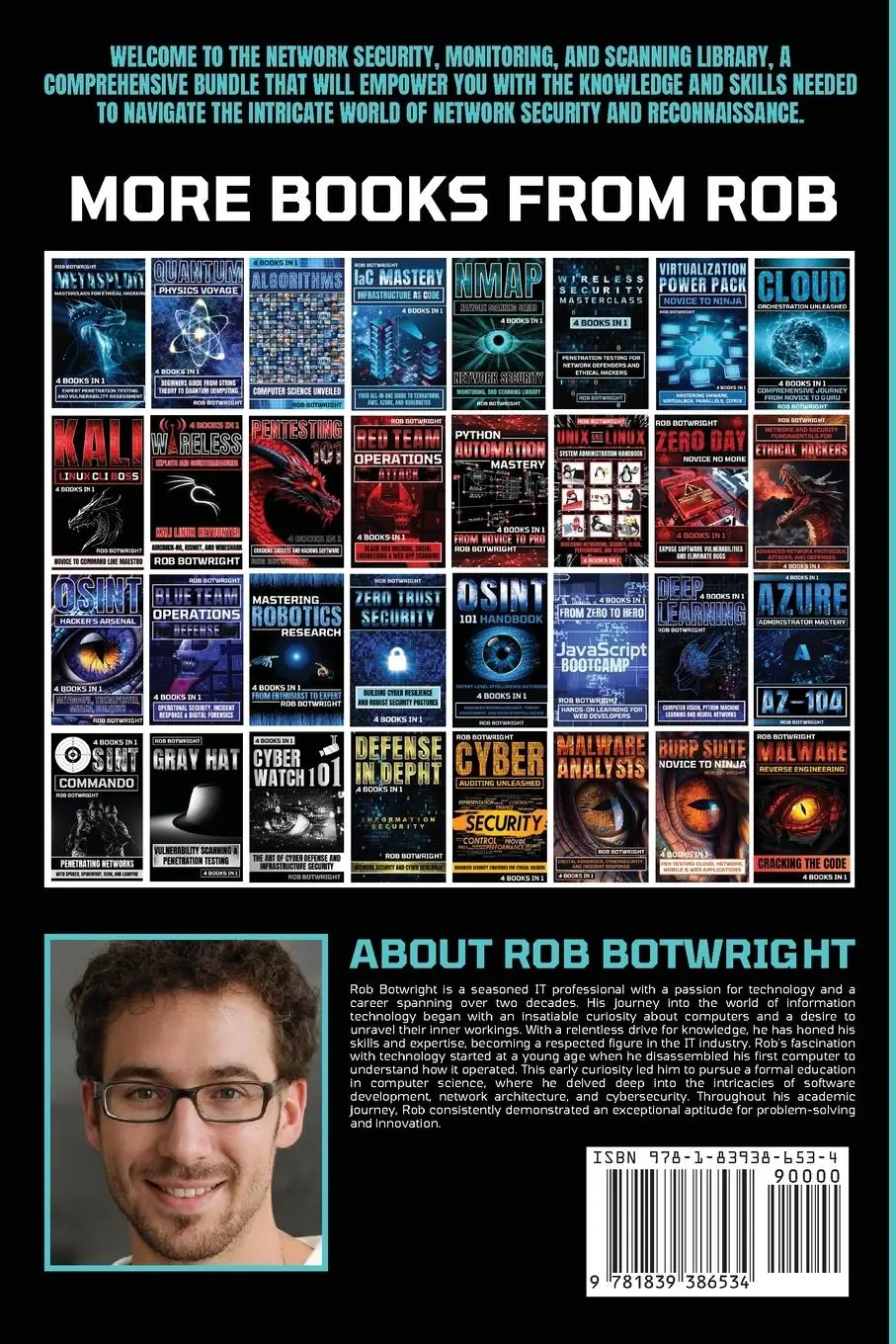 Rückseite: 9781839386534 | NMAP Network Scanning Series | Rob Botwright | Taschenbuch | Englisch