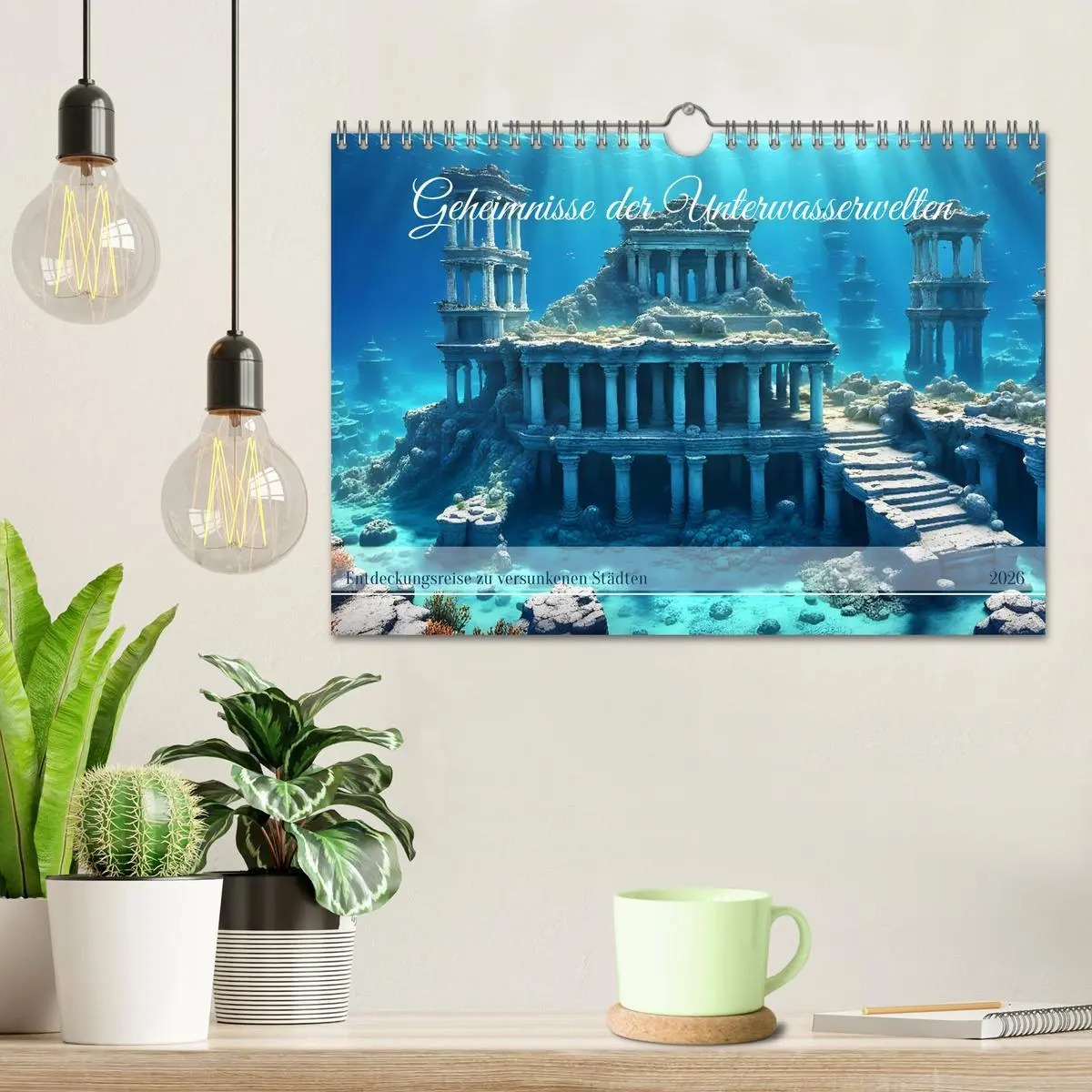 Bild: 9783457326534 | Geheimnisse der Unterwasserwelten (Wandkalender 2026 DIN A4 quer),...