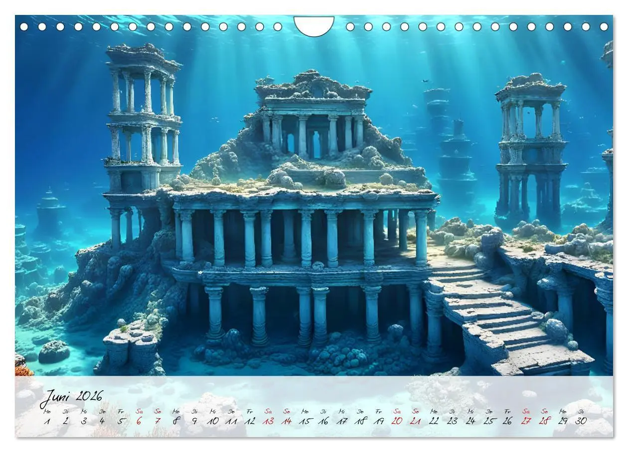 Bild: 9783457326534 | Geheimnisse der Unterwasserwelten (Wandkalender 2026 DIN A4 quer),...