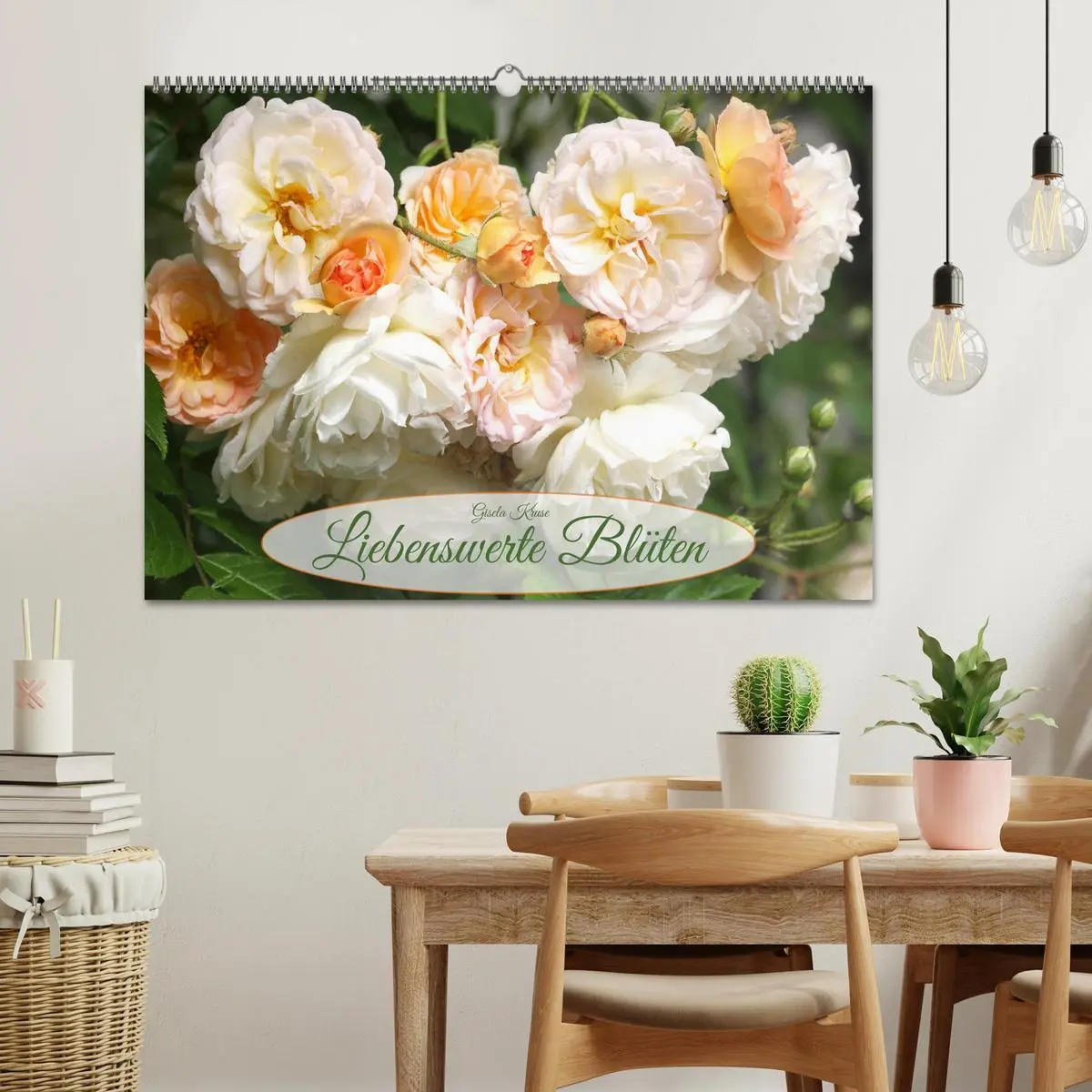 Bild: 9783457636534 | Liebenswerte Blüten (Wandkalender 2026 DIN A2 quer), CALVENDO...