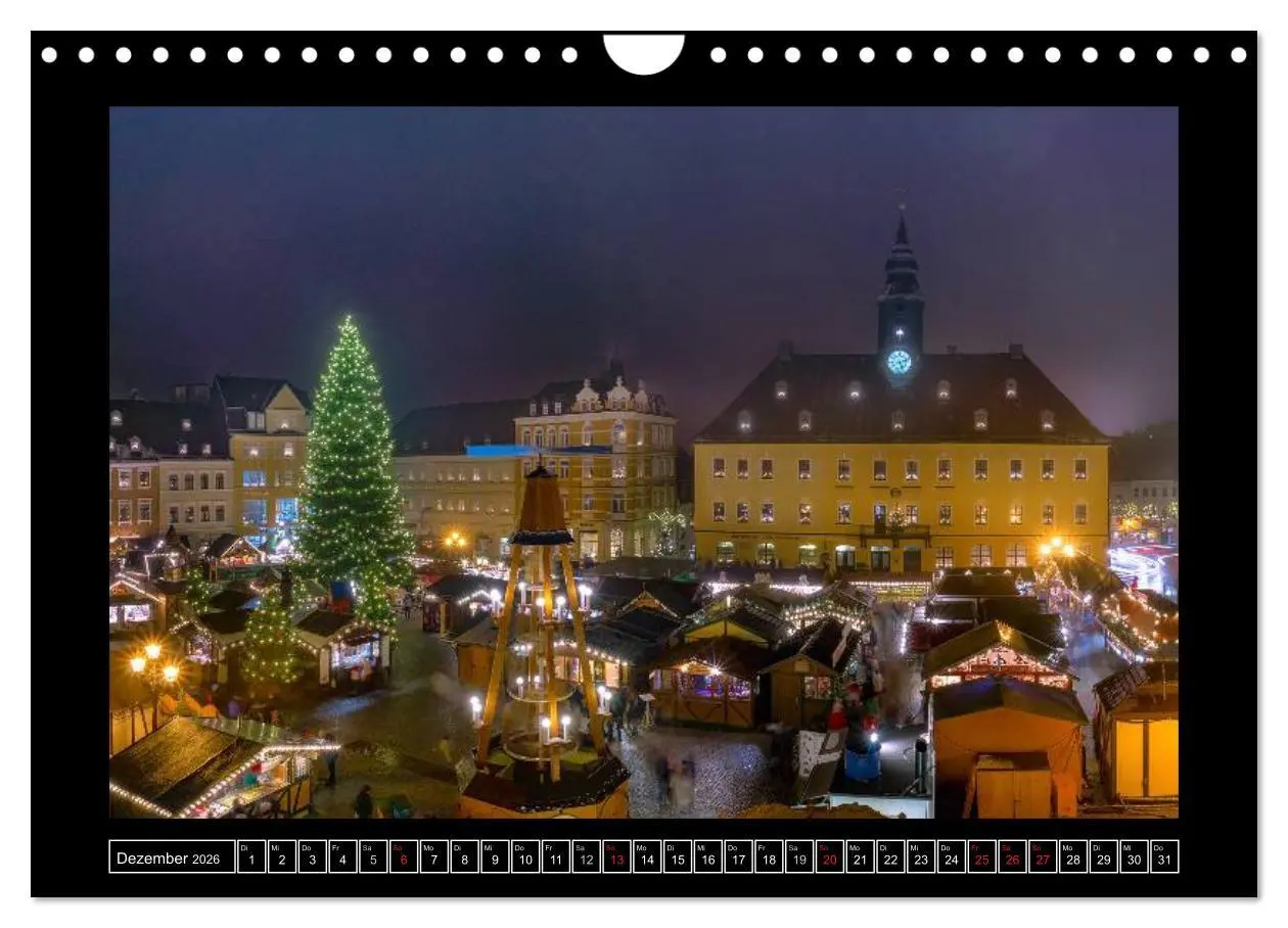 Bild: 9783516036534 | Annaberg im Erzgebirge (Wandkalender 2026 DIN A4 quer), CALVENDO...