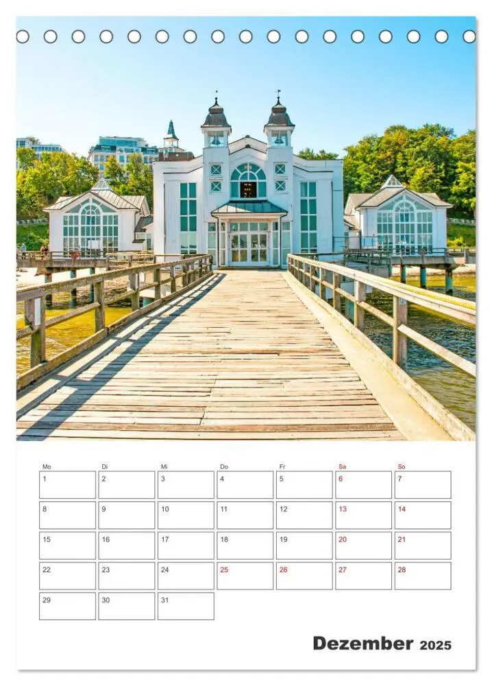 Bild: 9783435916634 | Rügen - Terminplaner (Tischkalender 2025 DIN A5 hoch), CALVENDO...