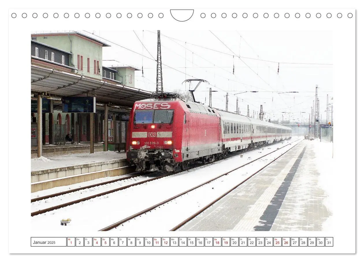 Bild: 9783457176634 | Die Baureihe 101 der Deutschen Bahn (Wandkalender 2025 DIN A4...