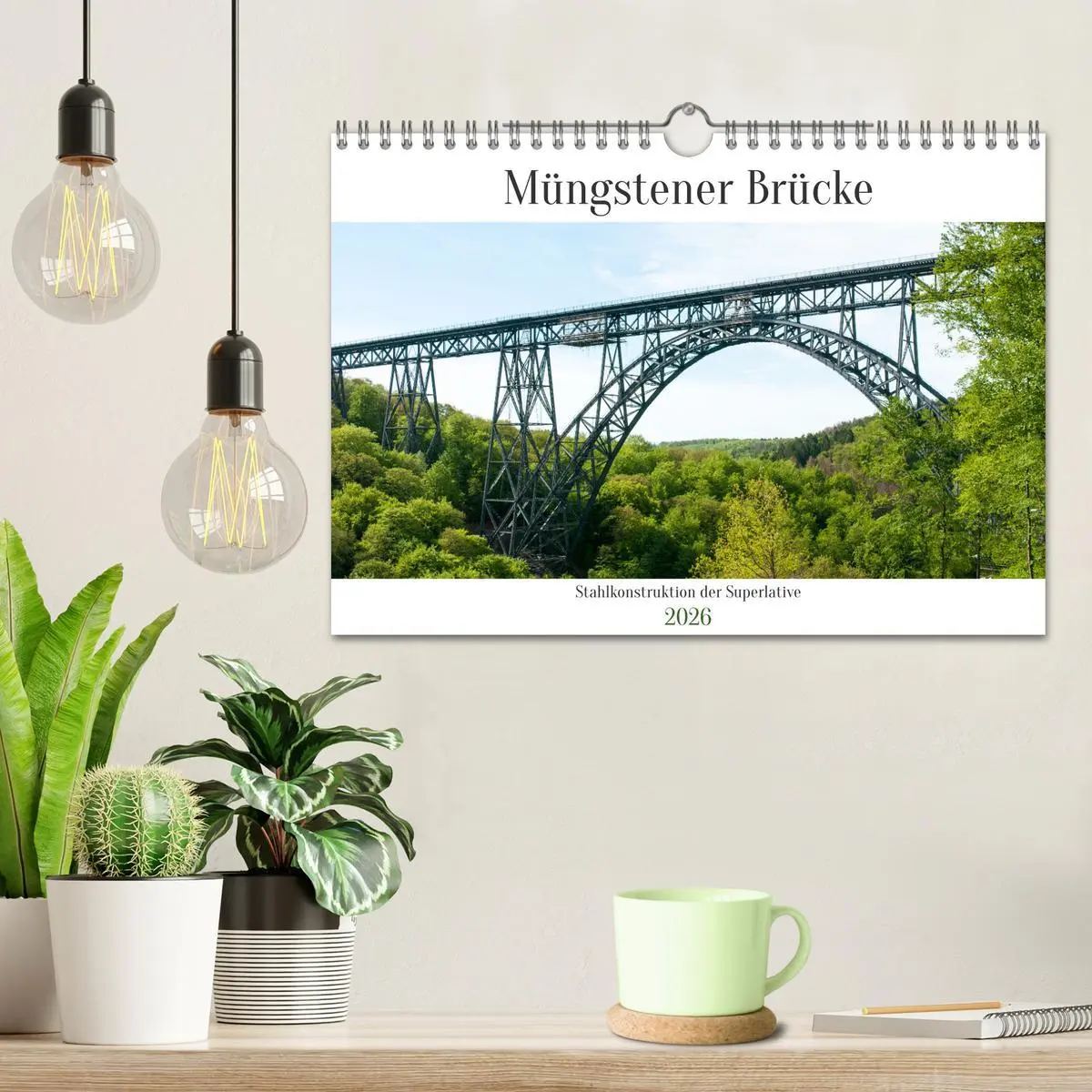 Bild: 9783457556634 | Müngstener Brücke - Stahlkonstruktion der Superlative (Wandkalender...