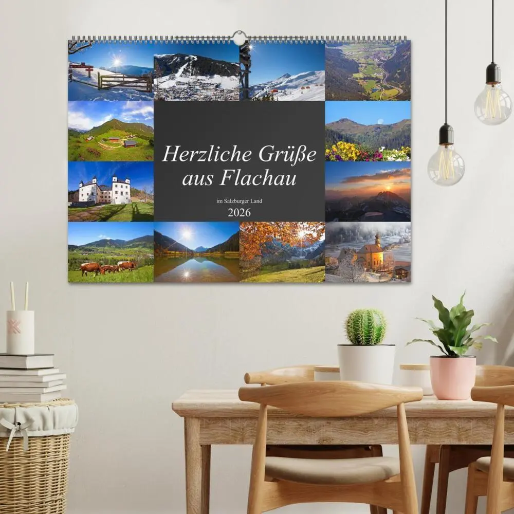 Bild: 9783457866634 | Herzliche Grüße aus Flachau (Wandkalender 2026 DIN A2 quer),...