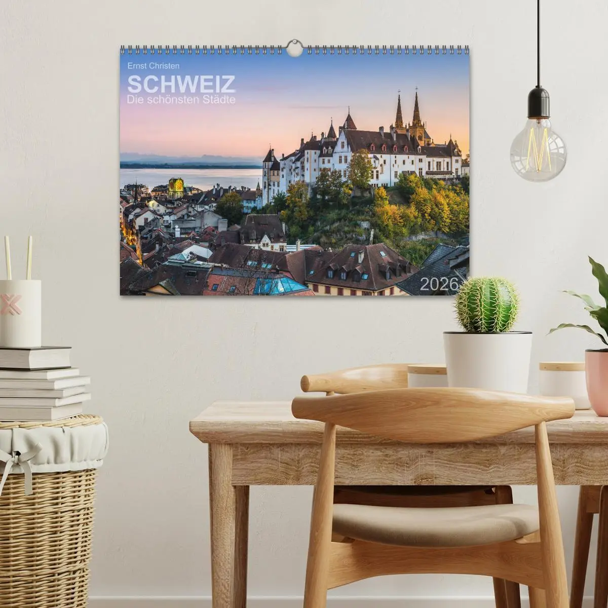 Bild: 9783457936634 | Schweiz - Die schönsten Städte (Wandkalender 2026 DIN A3 quer),...