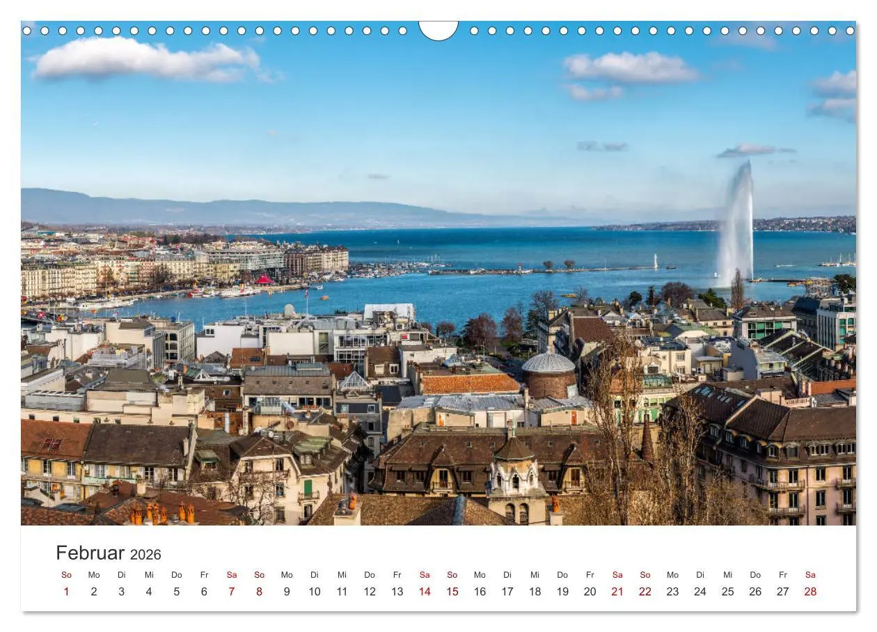 Bild: 9783457936634 | Schweiz - Die schönsten Städte (Wandkalender 2026 DIN A3 quer),...