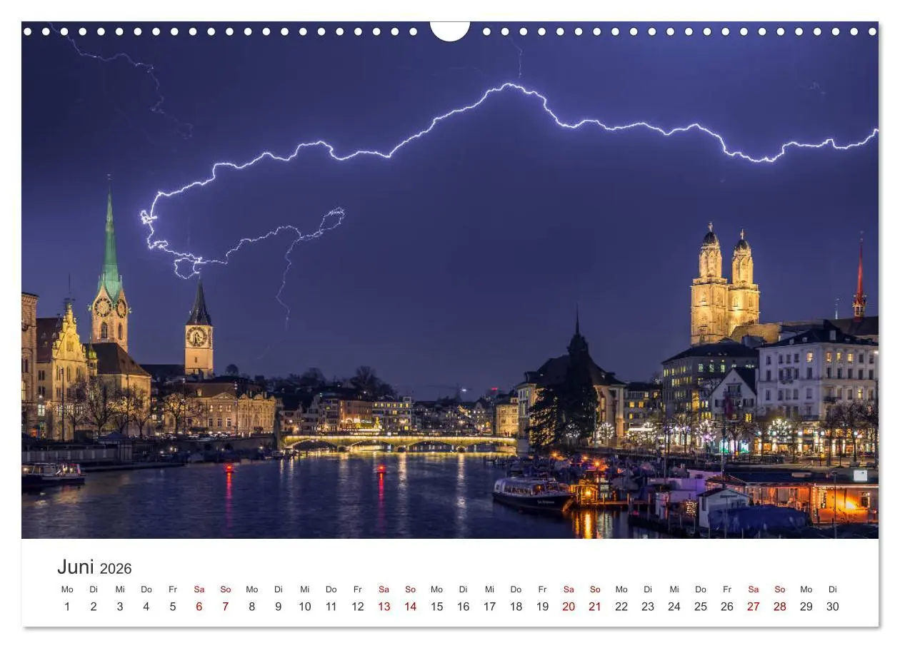 Bild: 9783457936634 | Schweiz - Die schönsten Städte (Wandkalender 2026 DIN A3 quer),...
