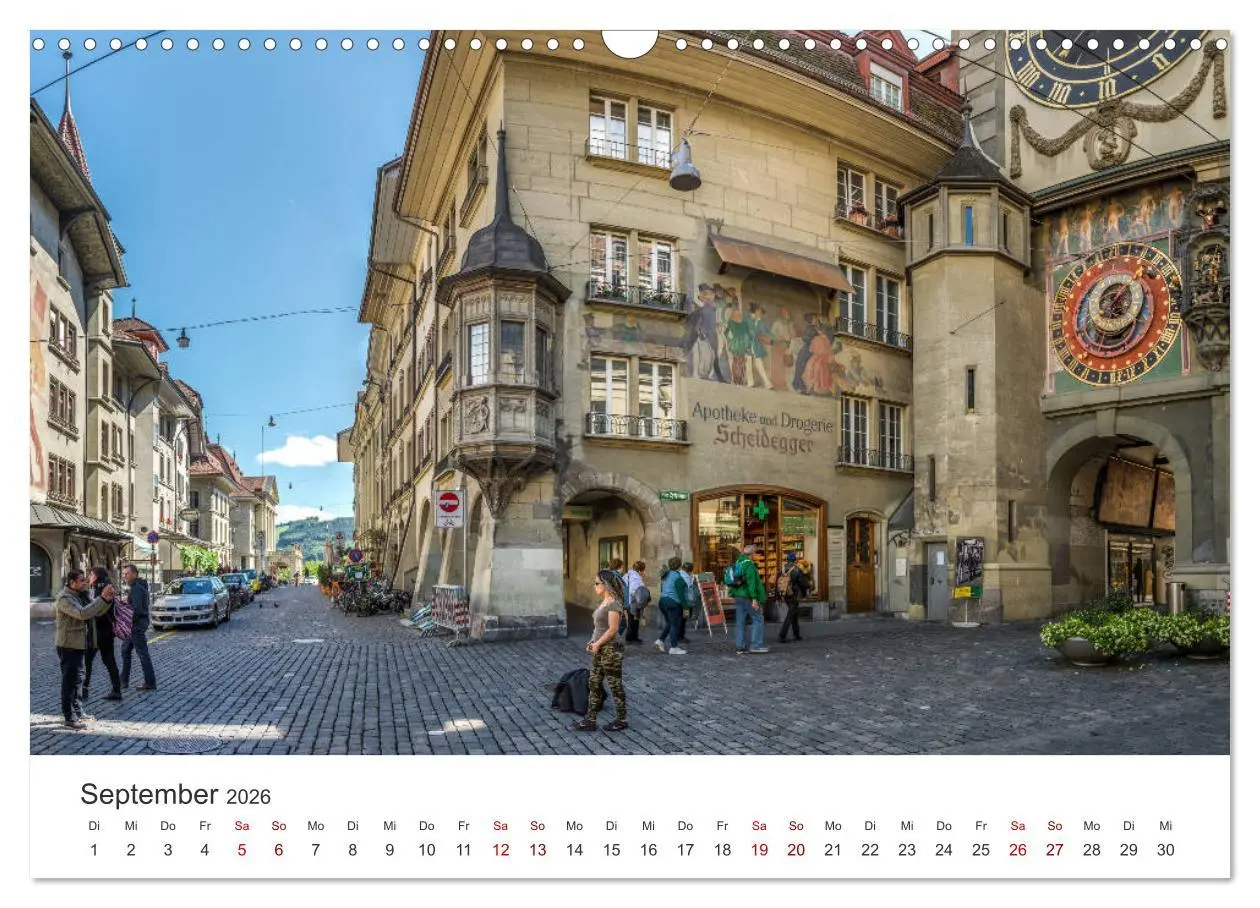Bild: 9783457936634 | Schweiz - Die schönsten Städte (Wandkalender 2026 DIN A3 quer),...