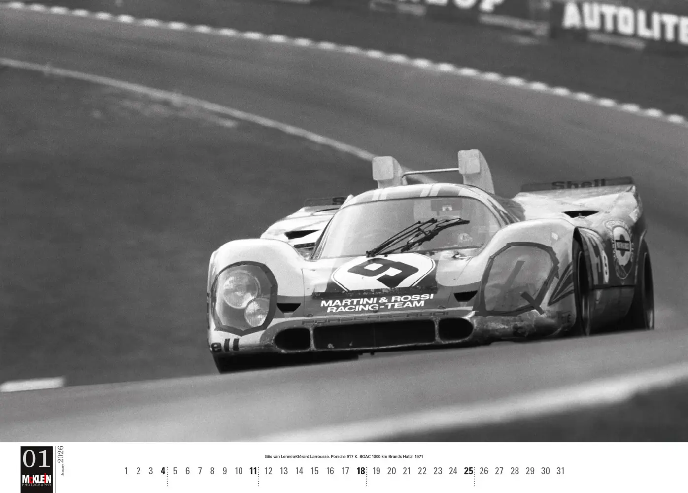 Bild: 9783947156634 | Motorsport Classic 2026 | Reinhard Klein | Kalender | Spiralbindung