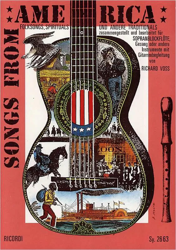 Cover: 9790204226634 | Songs from America | Richard Voss | Buch | Ricordi Berlin