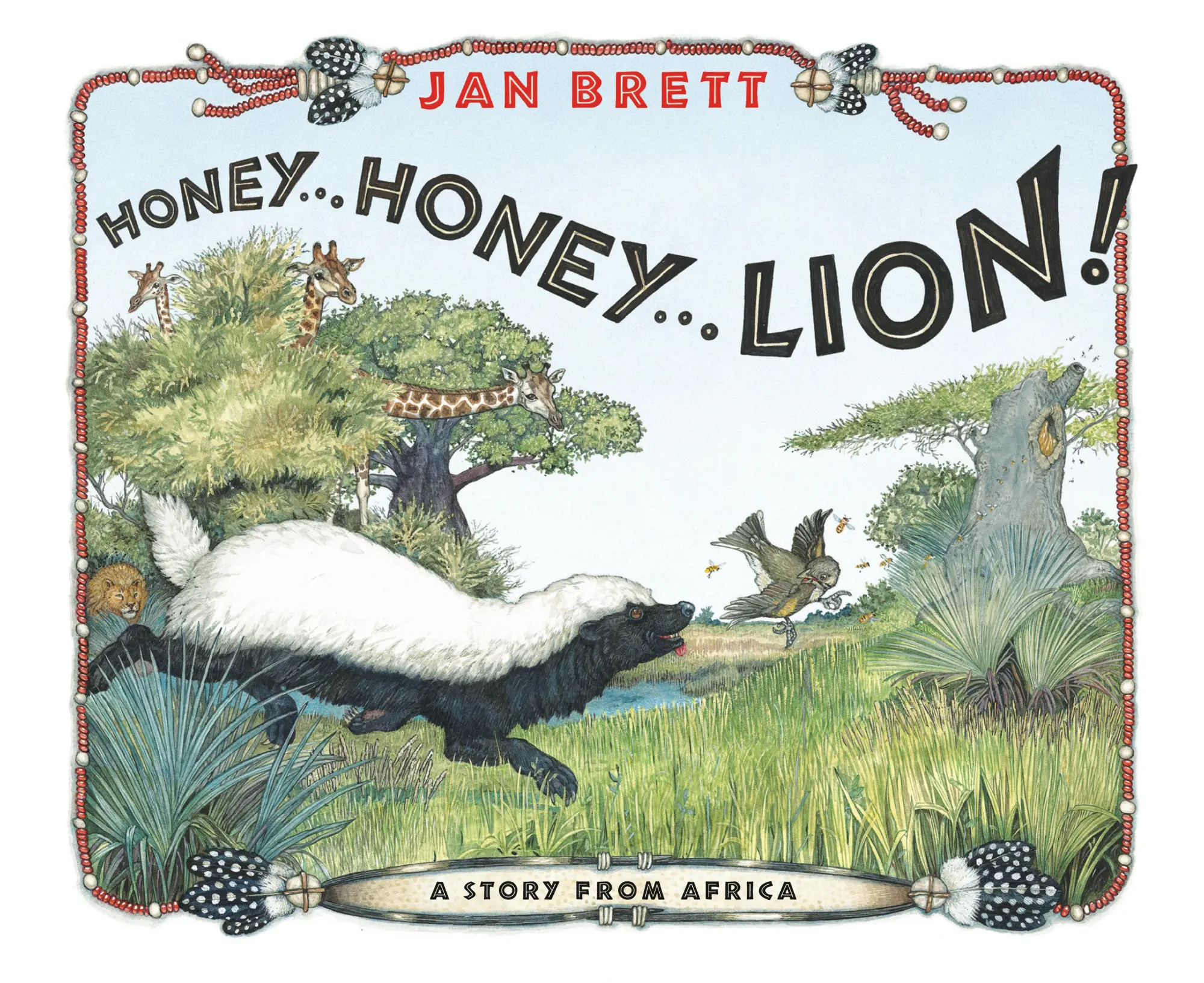 Cover: 9780593616734 | Honey... Honey... Lion! | Jan Brett | Buch | Kinder-Pappbuch | 2023