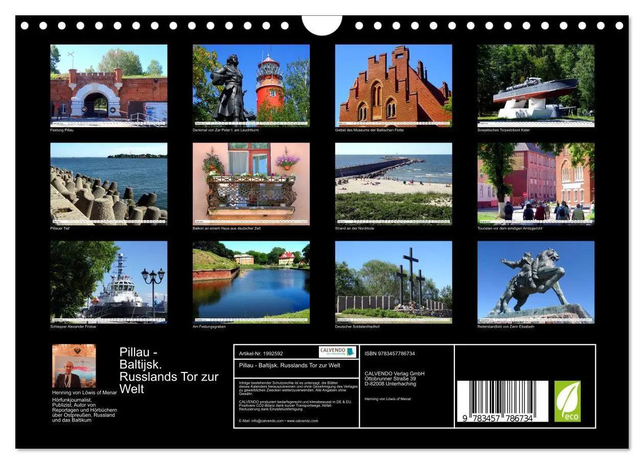 Bild: 9783457786734 | Pillau - Baltijsk. Russlands Tor zur Welt (Wandkalender 2026 DIN A4...