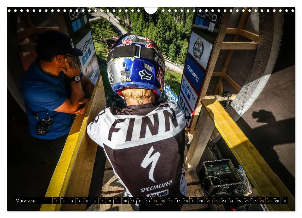 Bild: 9783457856734 | Downhill Racing (Wandkalender 2026 DIN A3 quer), CALVENDO...