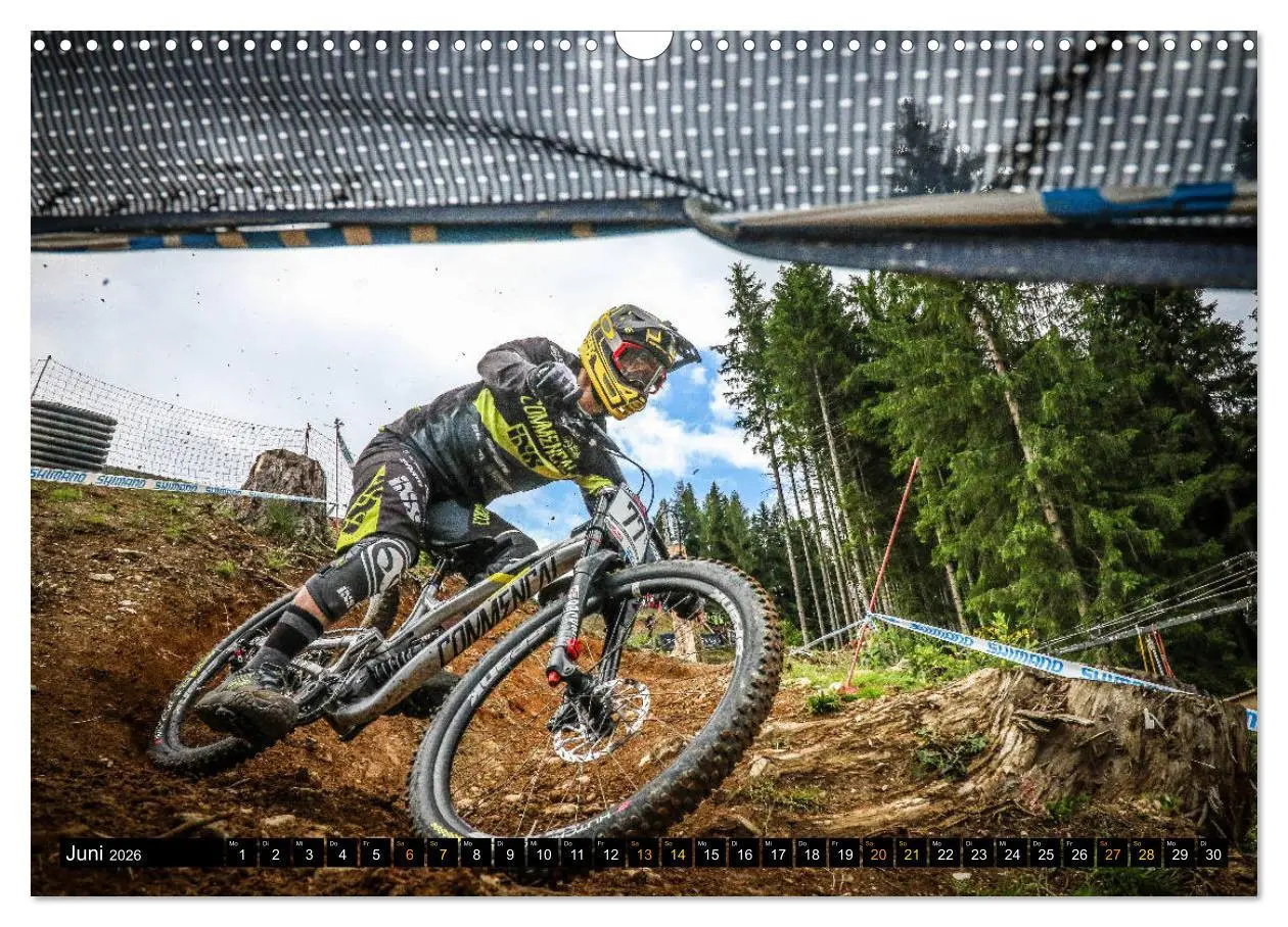 Bild: 9783457856734 | Downhill Racing (Wandkalender 2026 DIN A3 quer), CALVENDO...