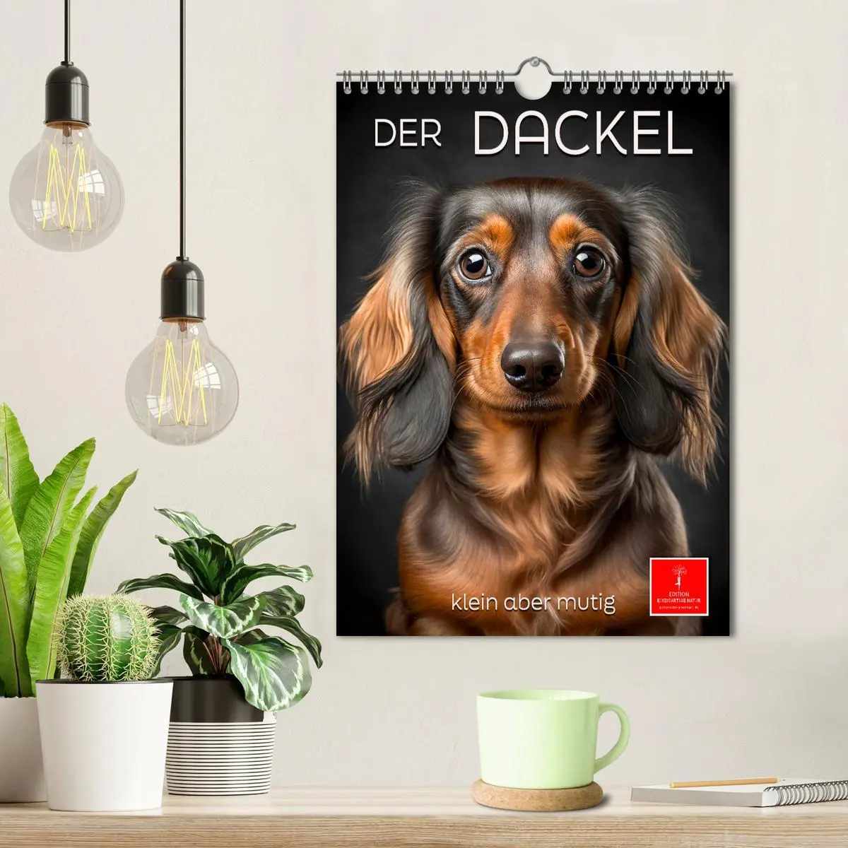 Bild: 9783516326734 | Der Dackel - klein aber mutig (Wandkalender 2026 DIN A4 hoch),...