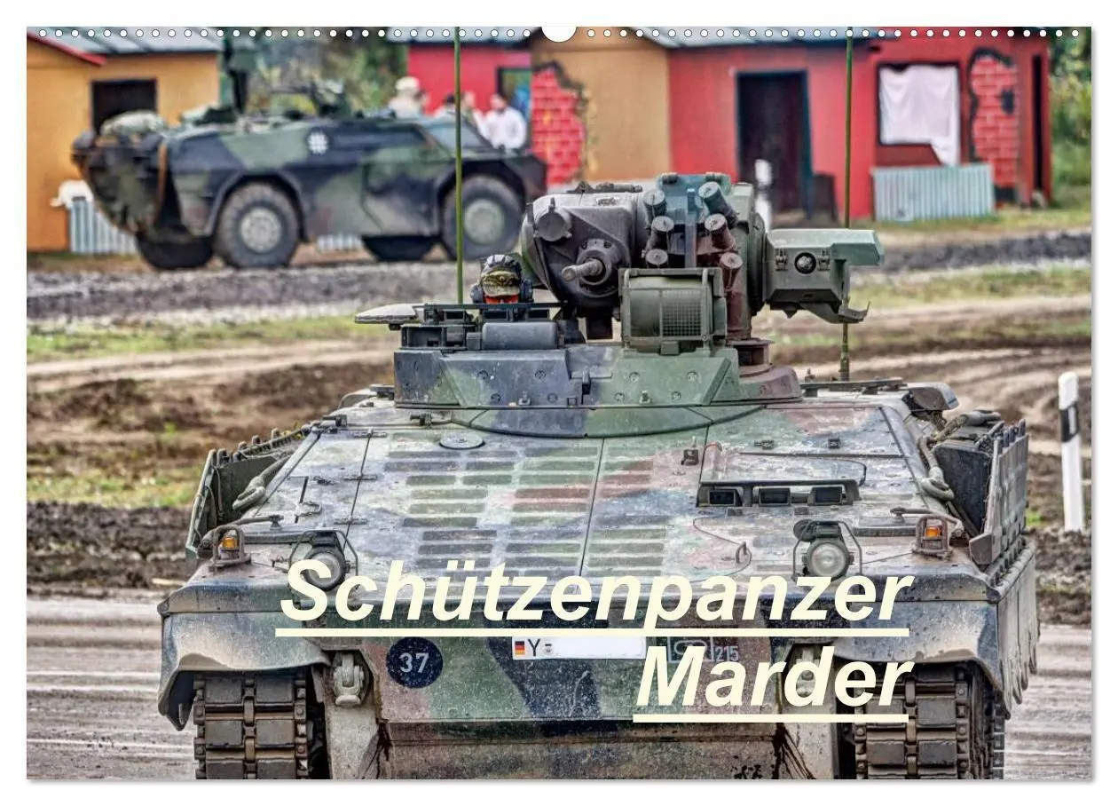 Cover: 9783594236734 | Schützenpanzer Marder (Wandkalender 2027 DIN A2 quer), CALVENDO...