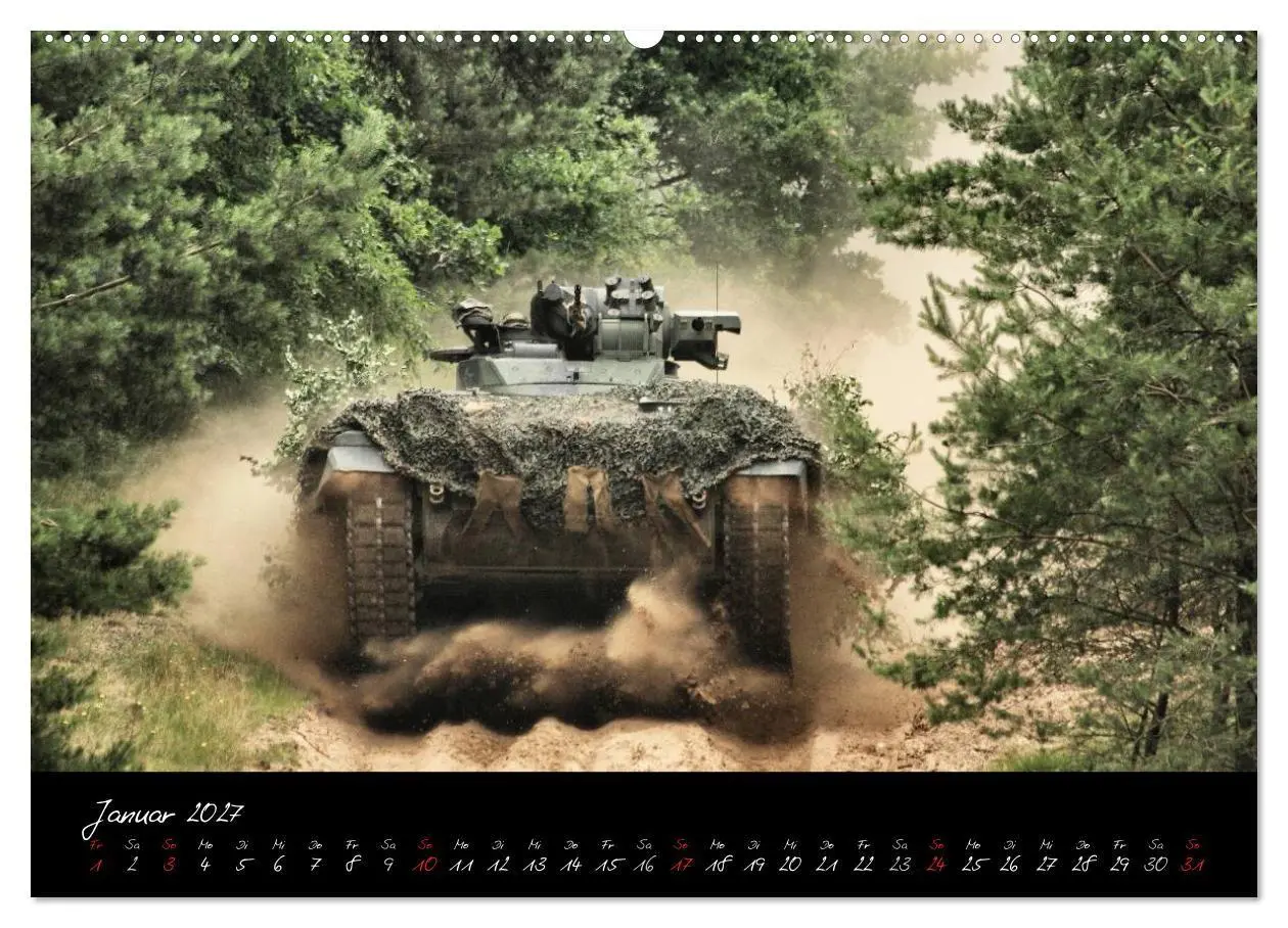 Bild: 9783594236734 | Schützenpanzer Marder (Wandkalender 2027 DIN A2 quer), CALVENDO...