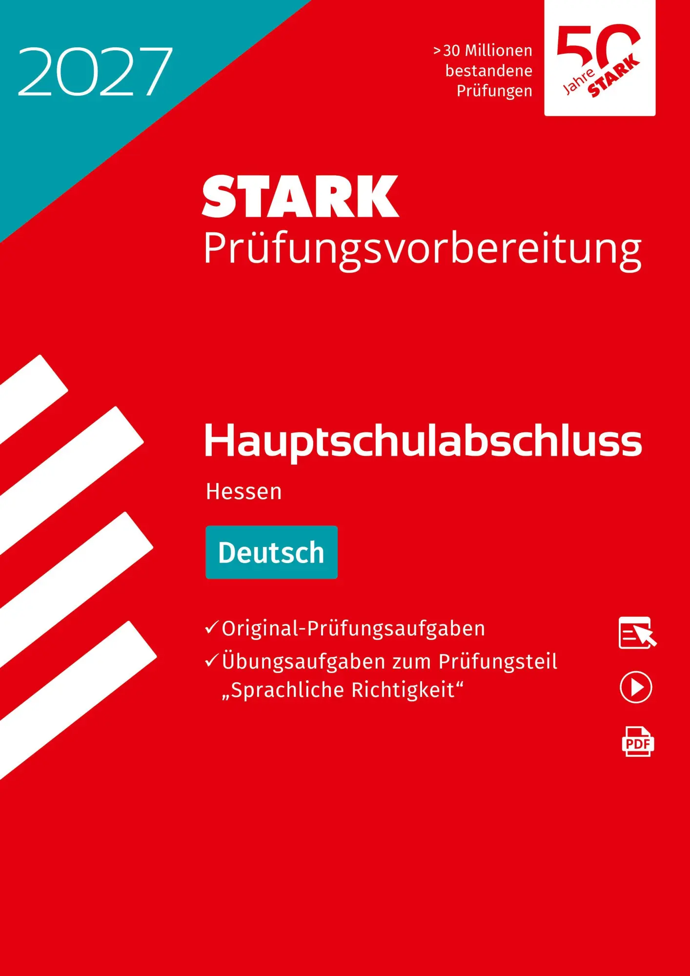Cover: 9783849066734 | STARK Deutsch - Hauptschulabschluss 2027 Hessen - Prüfungsvorbereitung