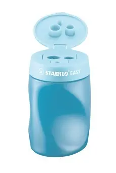 Bild: 4006381566834 | Schul-Set für Linkshänder - STABILO EASYgraph in blau - inklusive...