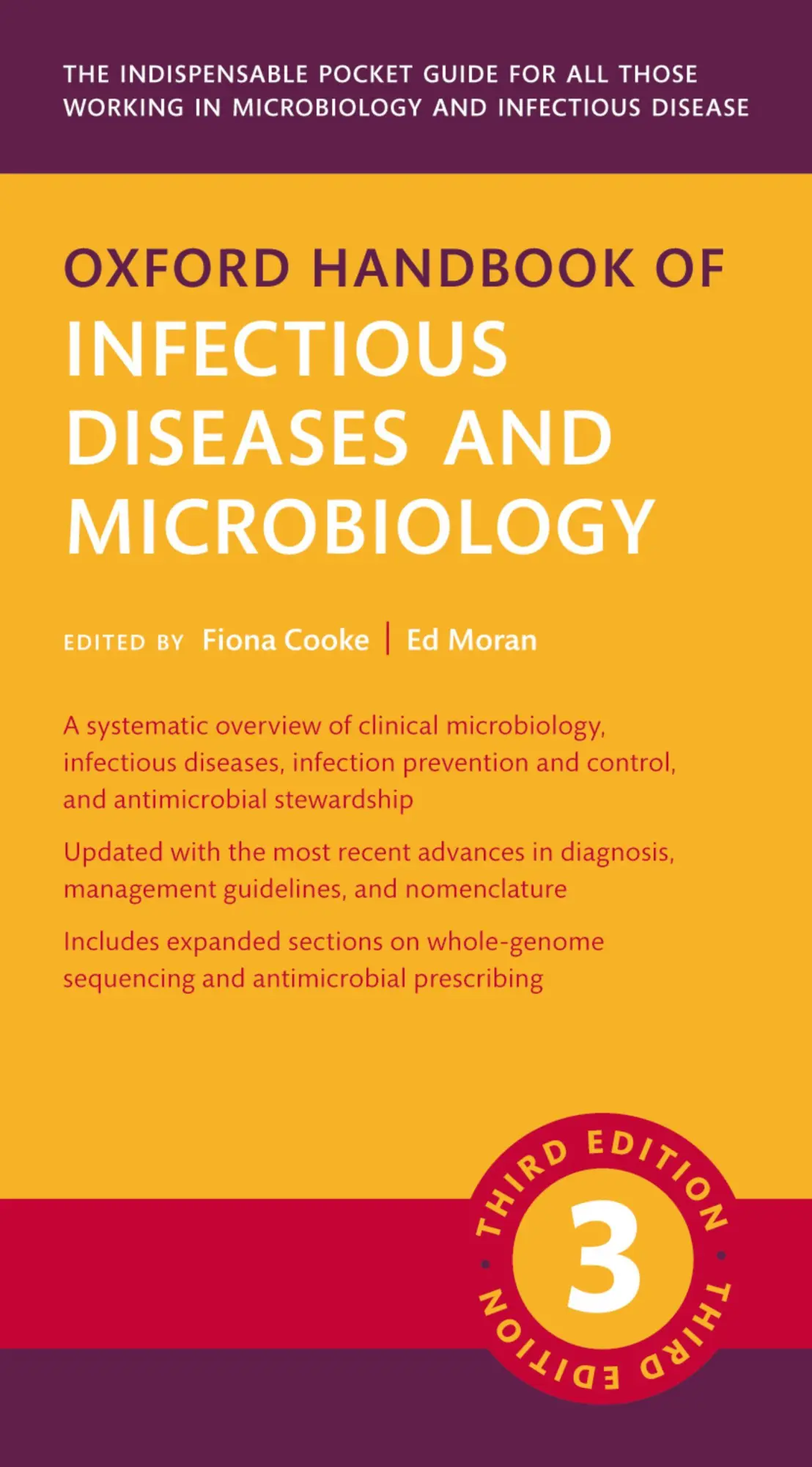 Cover: 9780192896834 | Oxford Handbook of Infectious Diseases and Microbiology | Buch | 2025