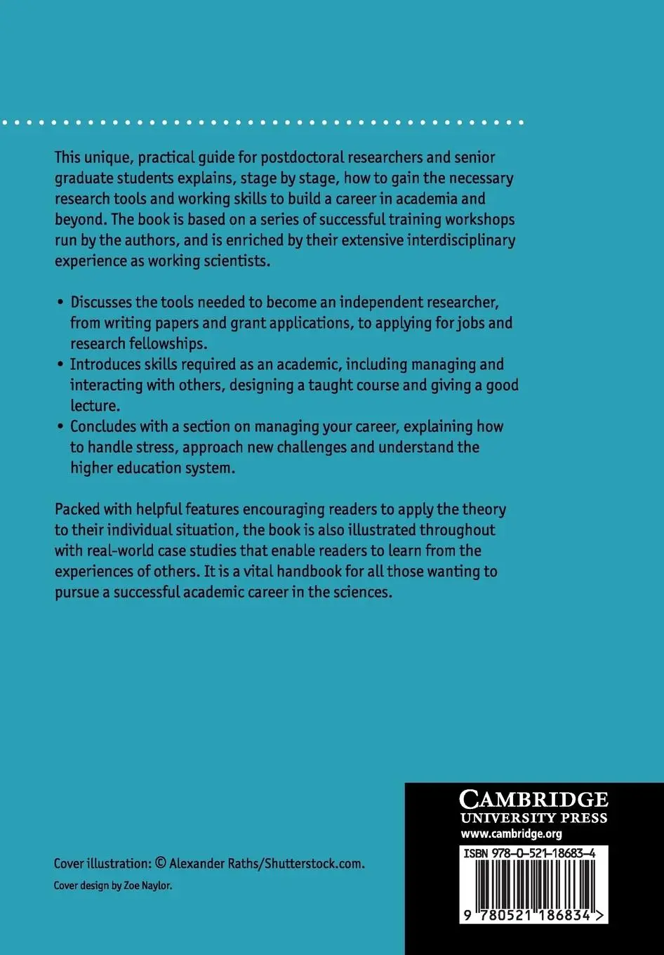 Rückseite: 9780521186834 | How to Succeed as a Scientist | Barbara J. Gabrys (u. a.) | Buch